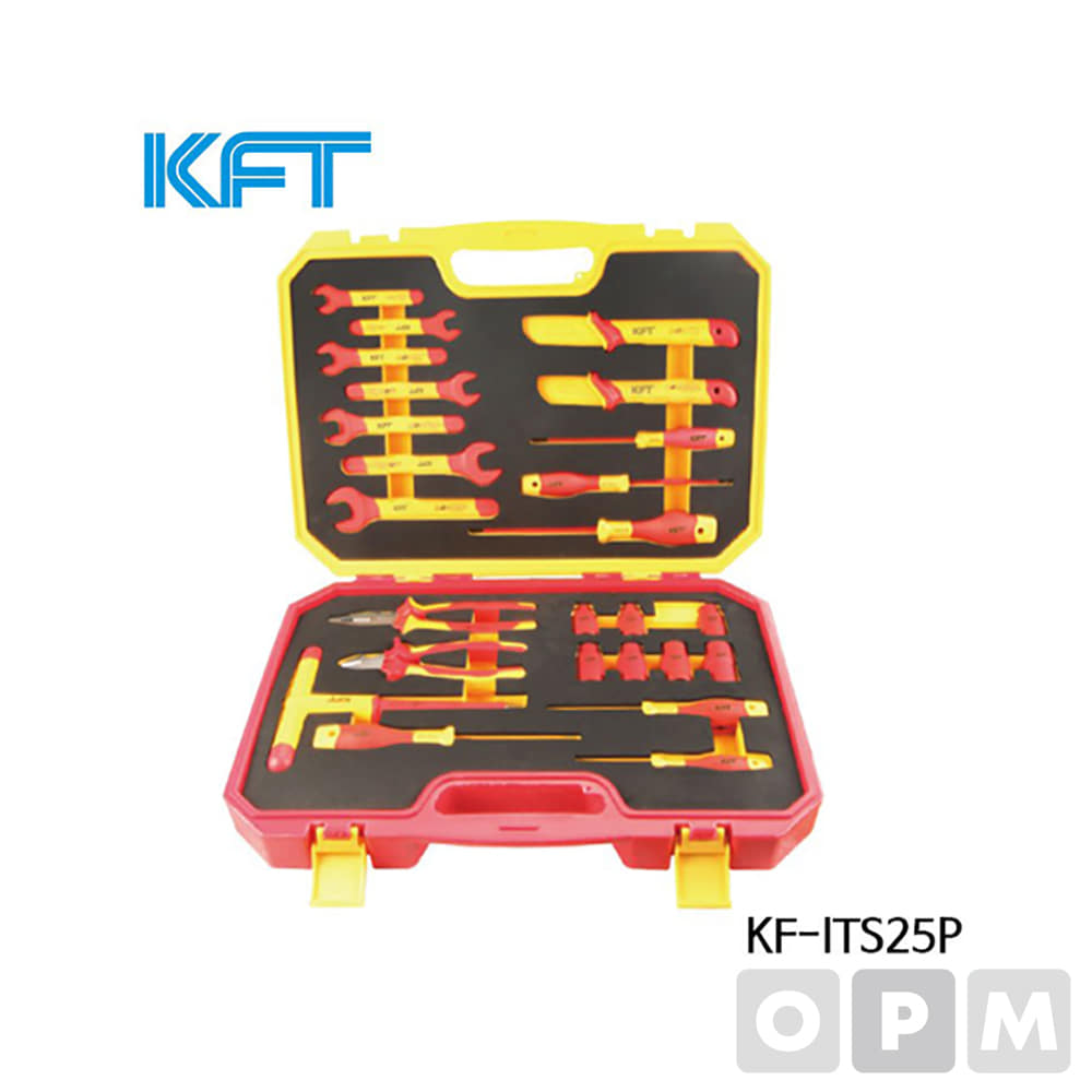 KFT절연공구 절연공구세트 KF-ITS25P 절연공구 25종