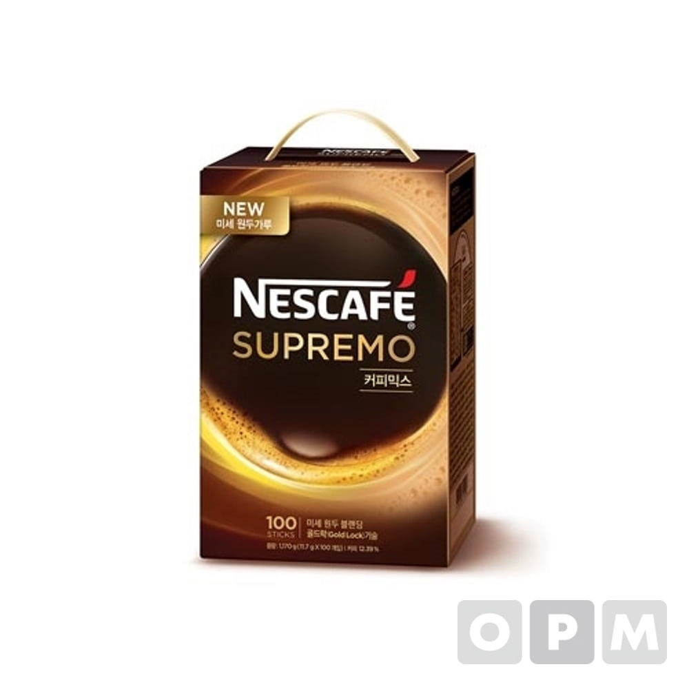 네스카페 수프리모 커피믹스(11.7gx100T/네슬레)